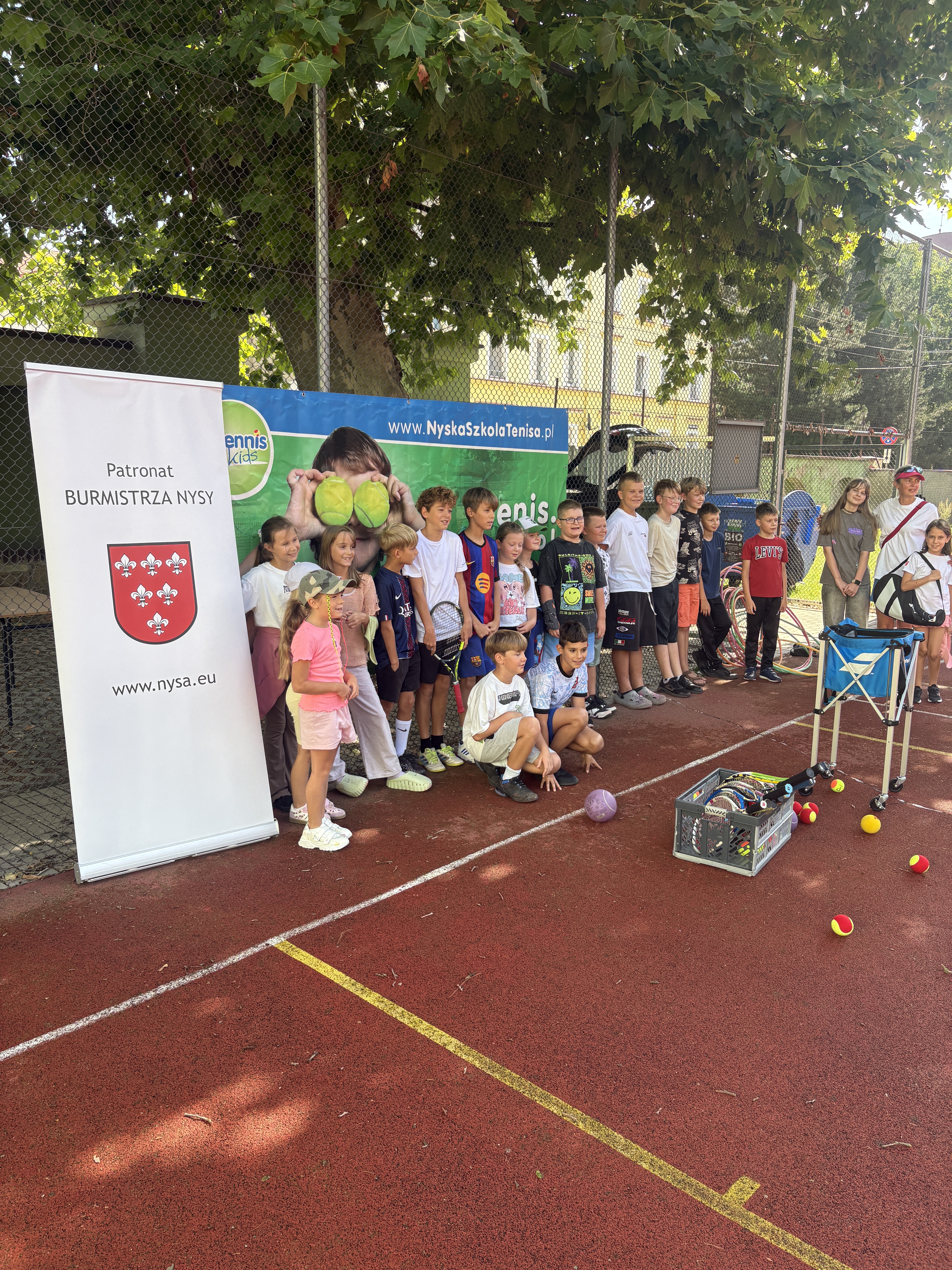 Tenis. To jest to! Wydarzenie pod Patronatem Burmistrza Nysy